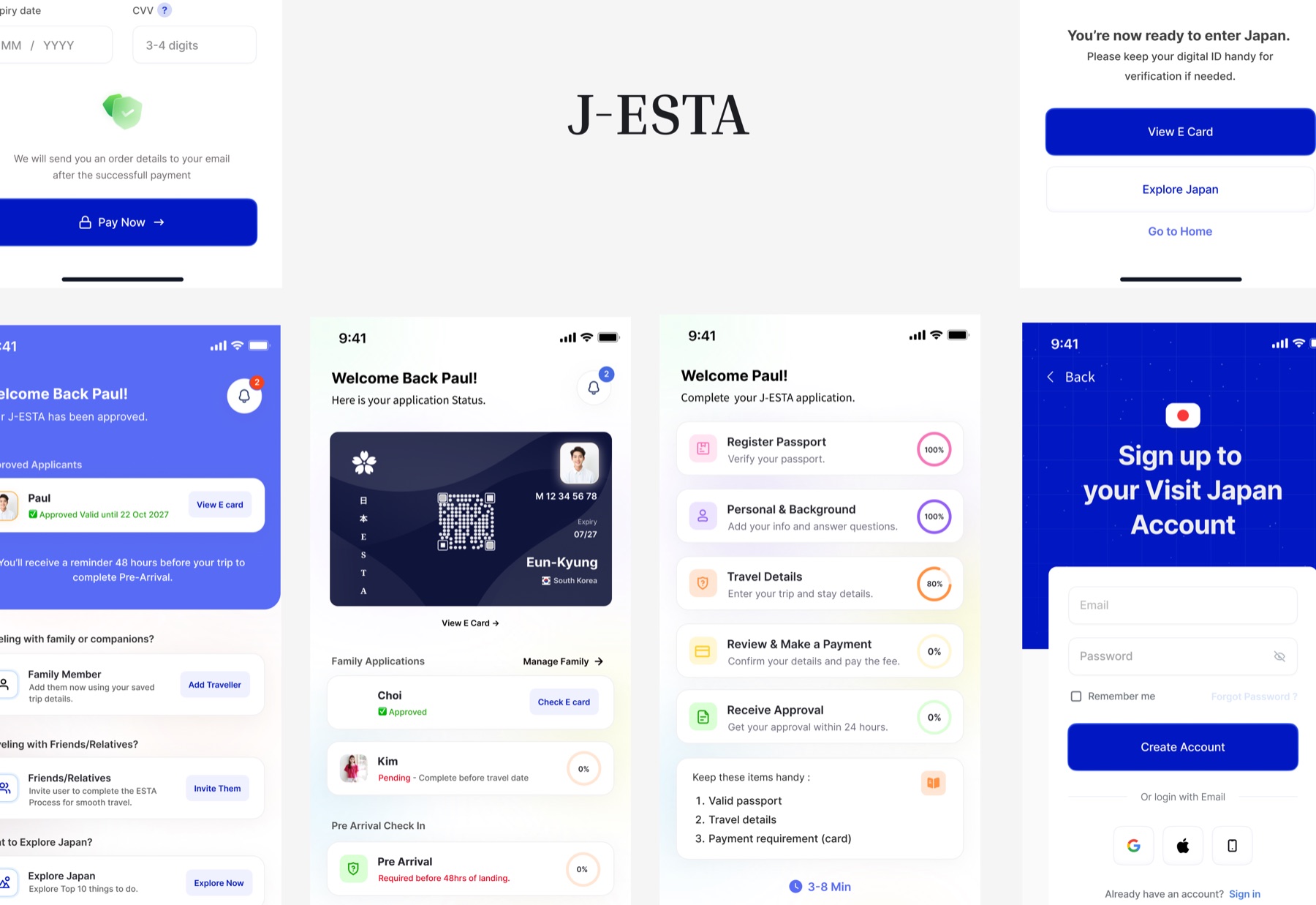 J-ESTA Japan immigration digital travel identity