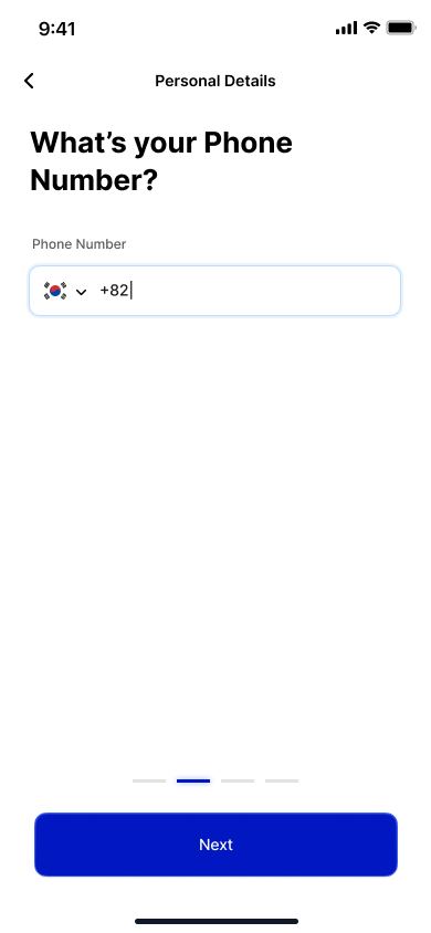 J-ESTA address and shared family record screen